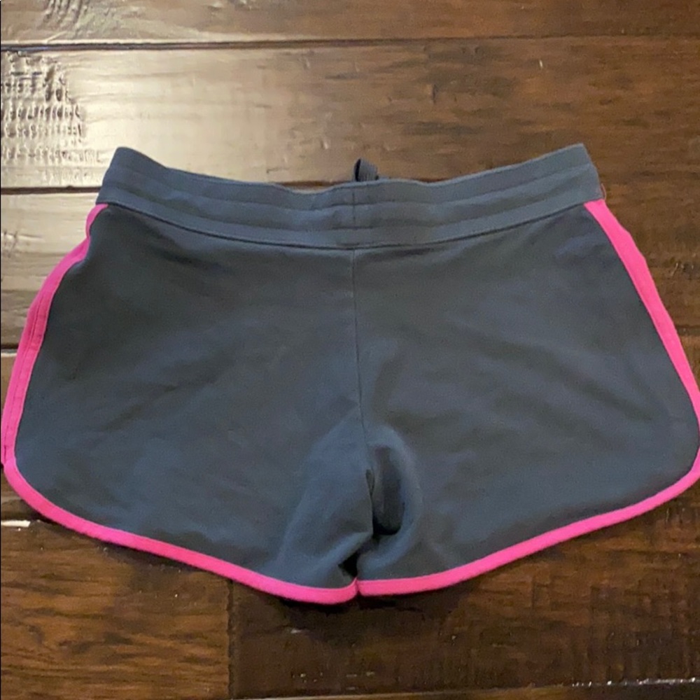 💕Danskin gray and pink soft track shorts small - Picture 4 of 4